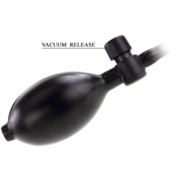 Pretty Love - Plug Anal Gonflable Noir